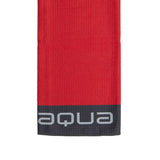 AQUA Trifold Towel - 6er Pack Big Max Red-Charcoal