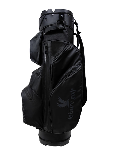 Leisure Golf Watersafe Organizer Cartbag Black Edition Golfbag Leisure Golf