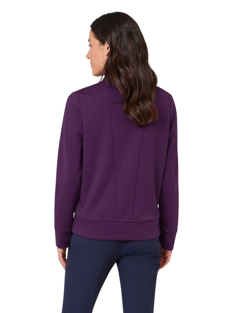 Callaway Damen Soft Touch Half-Zip Pullover Gloxinia Ansicht 2