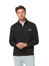 Callaway Herren Double Brushed Jacquard Longsleeve Caviar