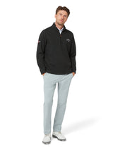 Callaway Herren Double Brushed Jacquard Longsleeve Caviar Ansicht 3