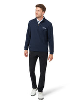 Callaway Herren Double Brushed Jacquard Longsleeve Peacoat Ansicht 3
