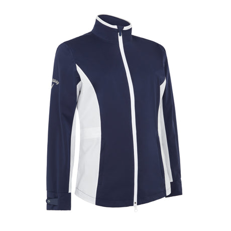Callaway Damen Stormlite Regenjacke Peacoat/Brilliant Wh