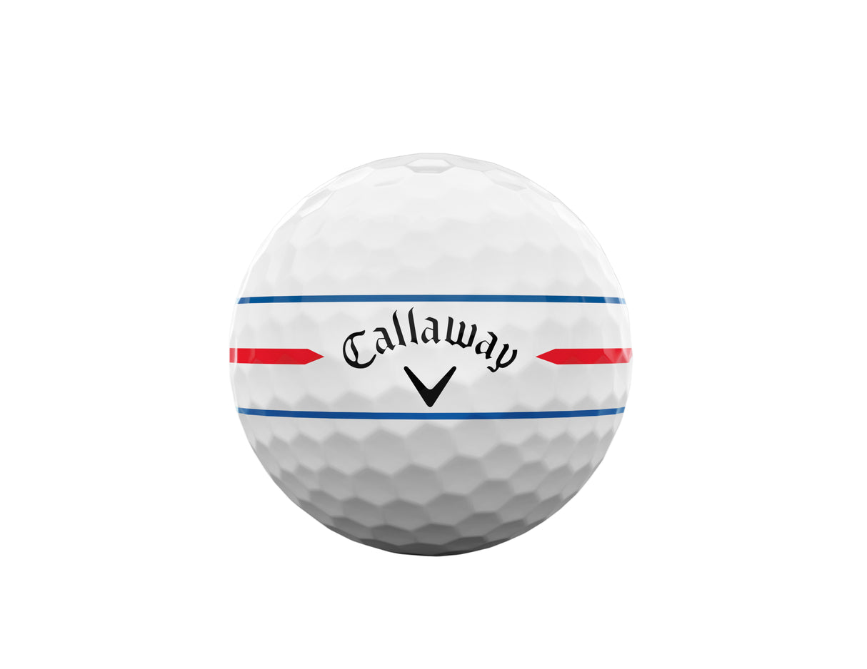 Callaway Chrome Soft 360 Triple Track Golfbälle - 12er-Pack Golfbälle Callaway
