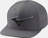 Mizuno Tour Flat Snapback Golf Hut - 3er Pack  Mizuno Golf Dark Charcoal Einheitsgröße 