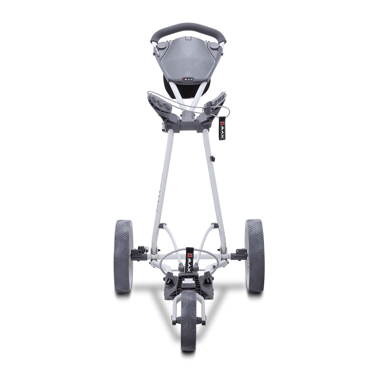 Big Max Autofold X2 Golftrolley - Grey Charcoal (Inkl. Zubehör) Golftrolley Big Max