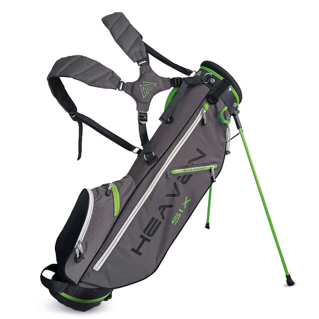 Big Max Heaven Six Standbag (2024) Carrybag Big Max charcoal-black-lime