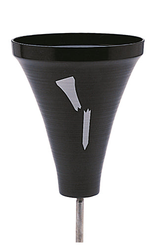 Broken Tee Caddy Plastik Farbe schwarz Tee Marker Golftech