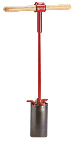 Hole Cutter mit Libelle und Fußauswurf gerade Klinge - Außenschliff Lochbohrer Golftech