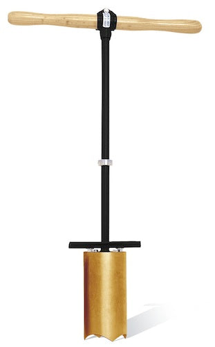 Pro II Hole Cutter mit Fußauswurf mit geschwungender Klinge - Innenschliff Lochbohrer Golftech
