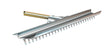 Bunkerrechen Tour Pro 51 cm mit Verbundstoffgriff 137 cm - VPE 6 Stkv Pflegeharken Golftech