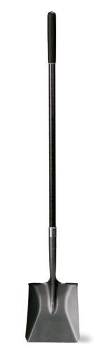 Schaufel Magnum Eckig mit 122 cm Fiberglas Griff in schwarz Schaufeln Golftech