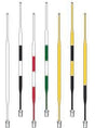 Fahnenstange Tournament 2,3 m - Weiß Fahnenstangen Golftech