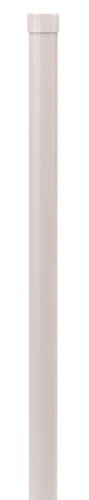 Gefahrenmarker PVC Weiß Inkl. Bodenanker - VPE 12 Stk Seilpfosten Golftech