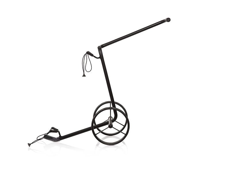 JuStar BLACK manuell 2-Rad Golftrolley
