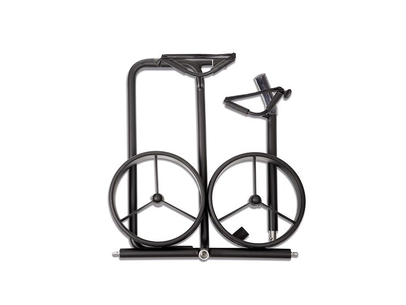 JuStar BLACK manuell 2-Rad Golftrolley
