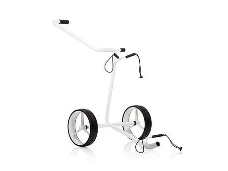 JuStar WHITE manuell 2-Rad Golftrolley