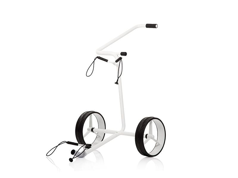 JuStar WHITE manuell 2-Rad Golftrolley
