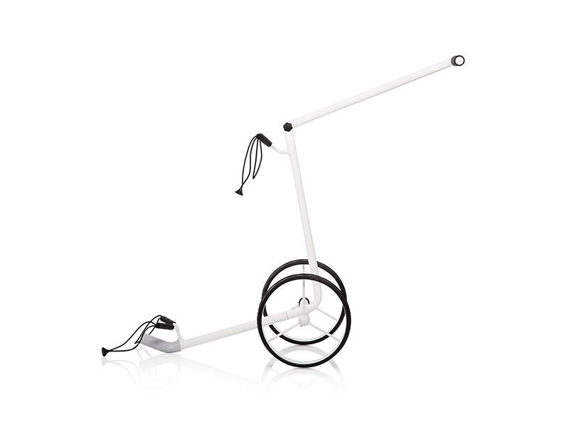 JuStar WHITE manuell 2-Rad Golftrolley