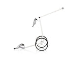 JuStar WHITE manuell 2-Rad Golftrolley