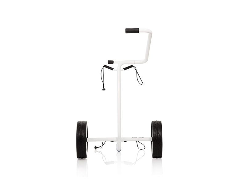 JuStar WHITE manuell 2-Rad Golftrolley