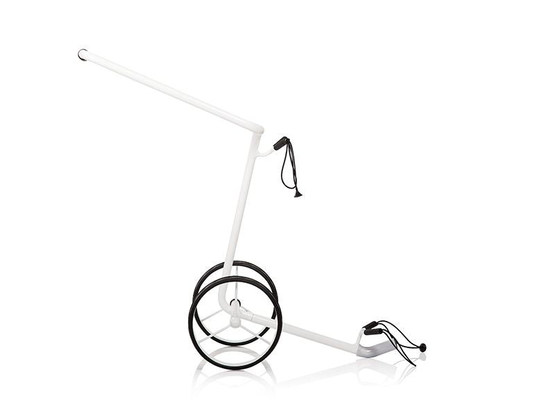 JuStar WHITE manuell 2-Rad Golftrolley