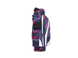 JuCad Junior Cartbag Cartbags Jucad Golf schwarz-weiss-pink keine Bedruckung keine Bedruckung