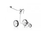 JuCad Carbon Travel Bianco SV 2.0 Golftrolley Elektrisch Jucad Golf