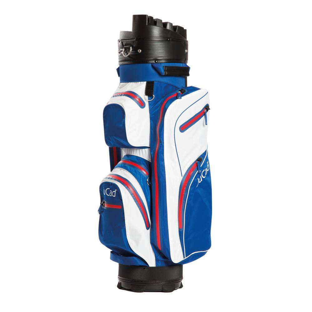 JuCad Manager Dry Cartbag Cartbags Jucad Golf blau-weiß-rot Arial rot
