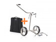 JuStar SILVER manuell 2-Rad Golftrolley Golftrolley Justar Golf