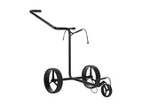 JuStar BLACK 3-Rad manuell Golftrolley