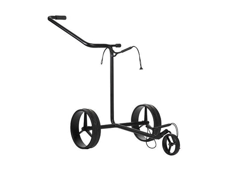 JuStar BLACK 3-Rad manuell Golftrolley