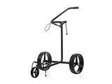 JuStar BLACK 3-Rad manuell Golftrolley