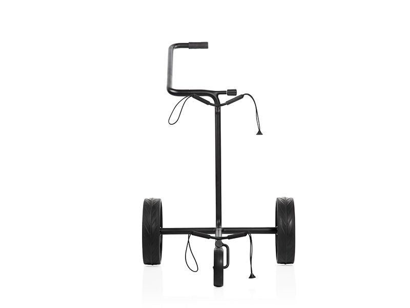 JuStar BLACK 3-Rad manuell Golftrolley