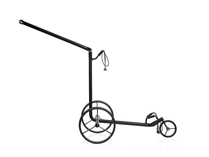 JuStar BLACK 3-Rad manuell Golftrolley