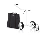 JuStar WHITE 3-Rad manuell Golftrolley