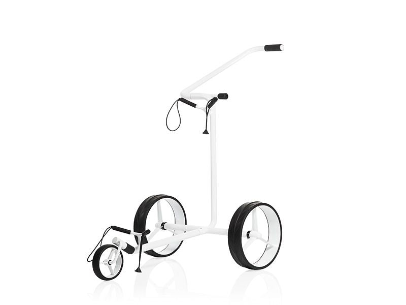 JuStar WHITE 3-Rad manuell Golftrolley