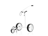JuStar WHITE 3-Rad manuell Golftrolley
