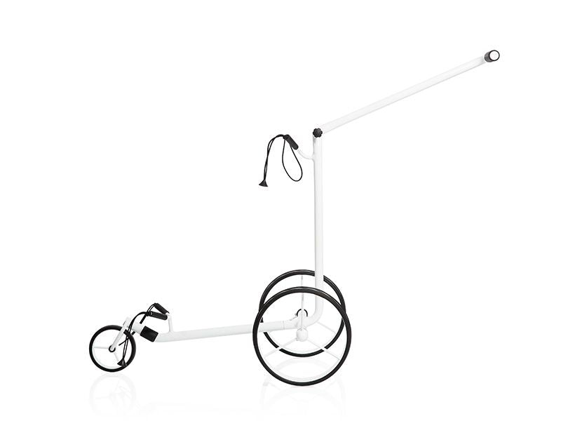 JuStar WHITE 3-Rad manuell Golftrolley