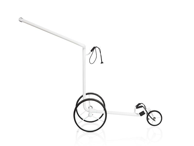 JuStar WHITE 3-Rad manuell Golftrolley