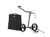 JuStar BLACK manuell 2-Rad Golftrolley