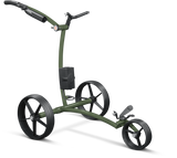 Kiffe K3 Elektro- Trolley Golftrolley Elektrisch Kiffe Golf Oliv nach RAL 6003 Ohne Halter
