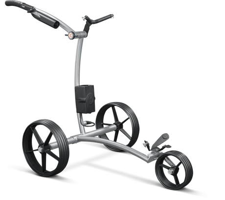Kiffe K1 Elektro- Trolley Golftrolley Elektrisch Kiffe Golf silber-metallic ohne Halter