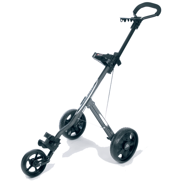 Big Max Lite Max III Golftrolley Drei-Rad Big Max Schwarz