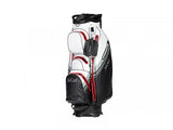 JuCad Bag Aquastop PLUS Facelift Golfbag Jucad Golf Schwarz-Weiß-Rot