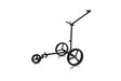 PG-Powergolf Nitro Flat Black Golftrolley Elektrisch PG-Powergolf