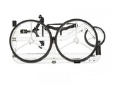 JuCad Carbon Travel Bianco SV 2.0 Golftrolley Elektrisch Jucad Golf