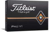 Titleist Pro V1 Golfball weiß bedruckbar  Titleist Golf   
