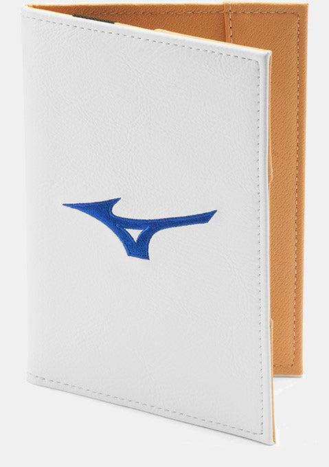 Mizuno RB Scorekarten Halter  Mizuno Golf Weiß  