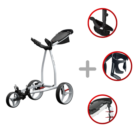 Blade IP 2.0 - White (Inkl. Zubehör) Golftrolley Big Max White